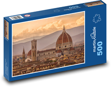 Itálie - Florencie Puzzle 500 dílků - 46 x 30 cm