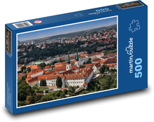 Česká Republika - Praha Puzzle 500 dílků - 46 x 30 cm