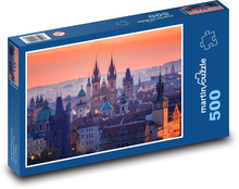 Česká Republika - Praha Puzzle 500 dílků - 46 x 30 cm