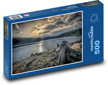 Česká Republika - priehrada Puzzle 500 dielikov - 46 x 30 cm 