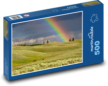 Natur - Regenbogen Puzzle 500 Teile - 46 x 30 cm