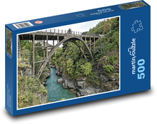 Nový Zéland - most Puzzle 500 dielikov - 46 x 30 cm 