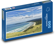 Nový Zéland - bay Puzzle 500 dielikov - 46 x 30 cm 
