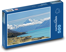 Nový Zéland - bay Puzzle 500 dielikov - 46 x 30 cm 