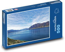Blue Lake in New Zealand Puzzle of 500 pieces - 46 x 30 cm 