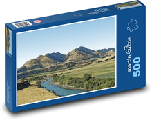 Nepoškvrnená príroda Nového Zélandu Puzzle 500 dielikov - 46 x 30 cm