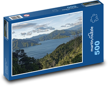 Nový Zéland - příroda Puzzle 500 dílků - 46 x 30 cm