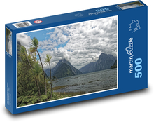 Neuseeland - Milford Sound Puzzle 500 Teile - 46 x 30 cm