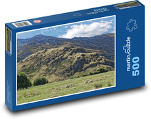Mount Aspiring - Nový Zéland Puzzle 500 dílků - 46 x 30 cm