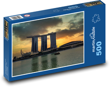 Singapore - Marina Bay Puzzle of 500 pieces - 46 x 30 cm 