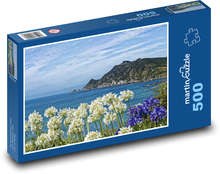 Nový Zéland - Nugget point Puzzle 500 dílků - 46 x 30 cm