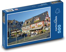 Restaurants in Braunfels, Germany Puzzle of 500 pieces - 46 x 30 cm 