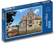 Vischering Castle v Nemecku Puzzle 500 dielikov - 46 x 30 cm 