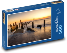 Küste von England - Yorkshire Puzzle 500 Teile - 46 x 30 cm