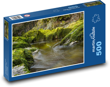 Nature, stream, water Puzzle of 500 pieces - 46 x 30 cm 