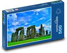 Anglie - Stonehenge Puzzle 500 dielikov - 46 x 30 cm
