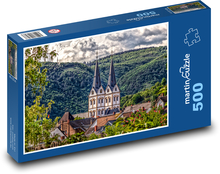Bacharach – město na Rýně Puzzle 500 dílků - 46 x 30 cm