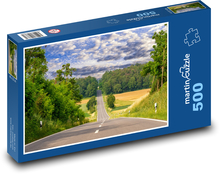 Road to the unknown Puzzle of 500 pieces - 46 x 30 cm 