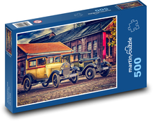 Historische Autos Puzzle 500 Teile - 46 x 30 cm