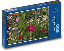 Rozkvetlá louka Puzzle 500 dílků - 46 x 30 cm