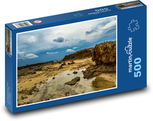 Przybrzeżny odpływ Puzzle 500 elementów - 46x30 cm