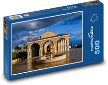 Steinbrunnen in Ayia Napa, Zypern Puzzle 500 Teile - 46 x 30 cm