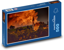 Německo - Kaiserstuhl Puzzle 500 dílků - 46 x 30 cm