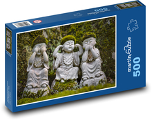 Sochy - Plastiky - Buddhové Puzzle 500 dílků - 46 x 30 cm