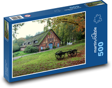 Gehöft Puzzle 500 Teile - 46 x 30 cm