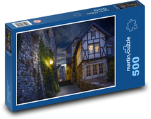 Stein-Wall-Street-Lampe Puzzle 500 Teile - 46 x 30 cm