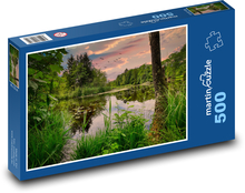 Nature - lake Puzzle of 500 pieces - 46 x 30 cm 