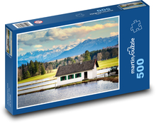 rybárska farma Puzzle 500 dielikov - 46 x 30 cm