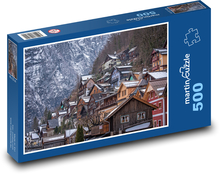 Villages in the mountains Puzzle of 500 pieces - 46 x 30 cm 