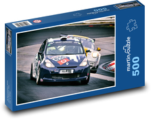 Dynamiczny wyścig dwóch samochodów Puzzle 500 elementów - 46x30 cm