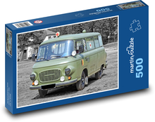 Military Historical Ambulance Puzzle of 500 pieces - 46 x 30 cm 