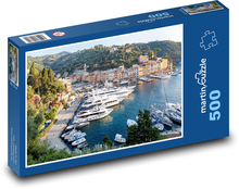 Itálie - Portofino  Puzzle 500 dílků - 46 x 30 cm