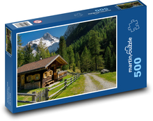 Chalet in Österreich Puzzle 500 Teile - 46 x 30 cm