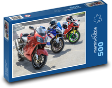 Road motorcycles Puzzle of 500 pieces - 46 x 30 cm 