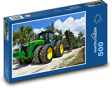 Agricultural machinery, tractor Puzzle of 500 pieces - 46 x 30 cm 