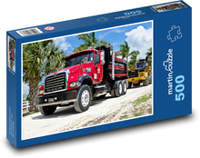 American truck Puzzle of 500 pieces - 46 x 30 cm 