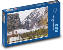 Koenigssee - rakúske hory Puzzle 500 dielikov - 46 x 30 cm 