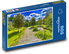 Trail in the park Puzzle of 500 pieces - 46 x 30 cm 