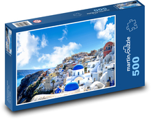 Santorini - Griechenland Puzzle 500 Teile - 46 x 30 cm