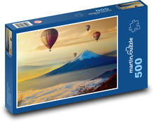 Balóny počas letu Puzzle 500 dielikov - 46 x 30 cm 