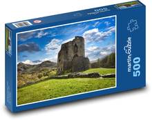 Ruiny zamku Snowdonia - Anglia Puzzle 500 elementów - 46x30 cm