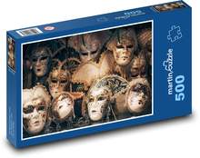 Karnevalsmasken Puzzle 500 Teile - 46 x 30 cm