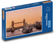 Tower Bridge - Anglia Puzzle 500 elementów - 46x30 cm