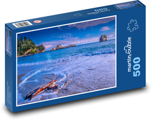 Azúrové more na pobreží Puzzle 500 dielikov - 46 x 30 cm