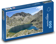 Klarer See in den Bergen Puzzle 500 Teile - 46 x 30 cm