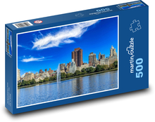 Newyorská riečna fontána Puzzle 500 dielikov - 46 x 30 cm